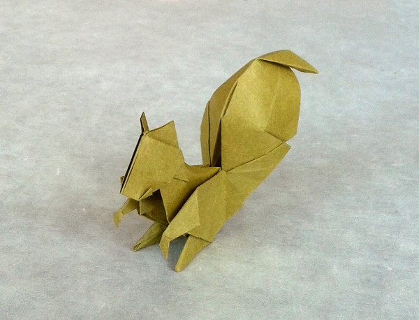 Écureuil Origami