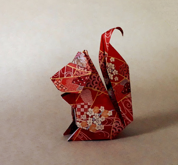 Écureuil Origami