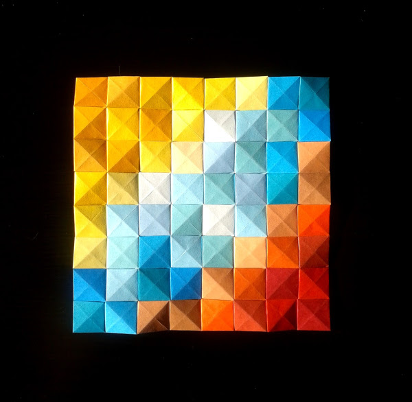 pixels origami