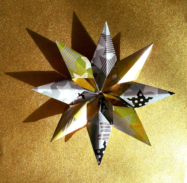 étoile origami