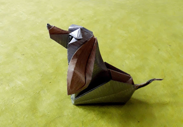 chien Origami