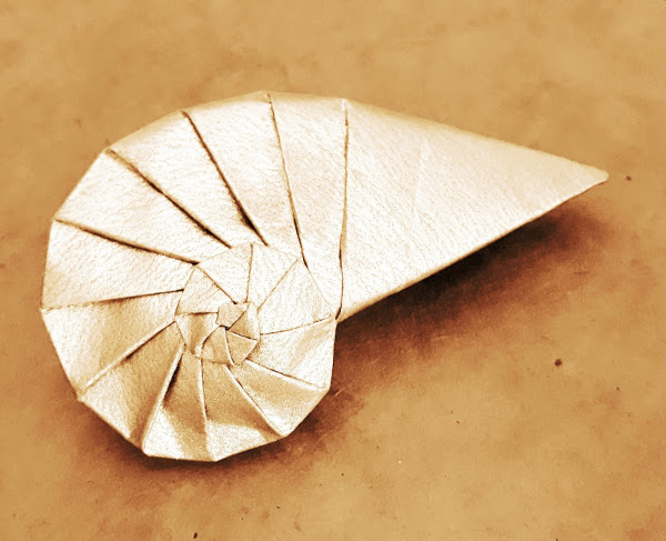 coquillage origami